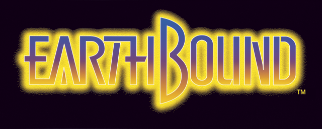 EarthBound logo darkBG