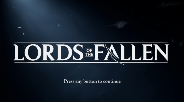 Lords of the Fallen Title Screen