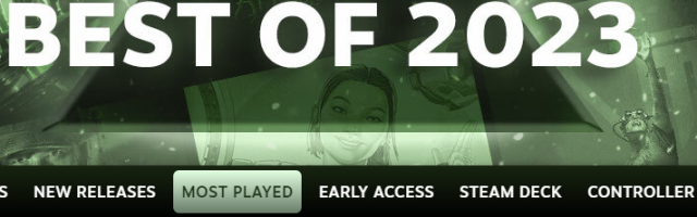 Steam's Best of 2023 — Most Played